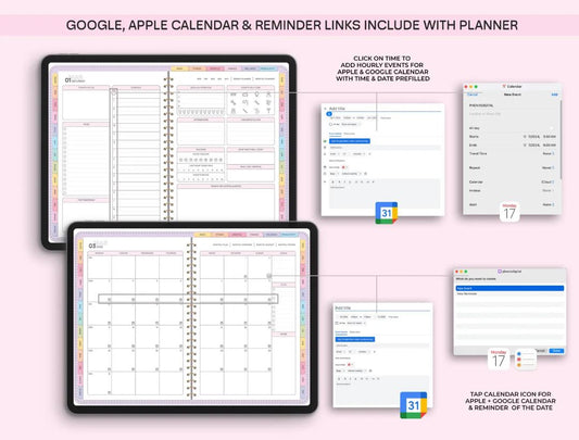 Multi-Year Digital Planner | Goodnotes & Notability